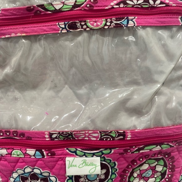 Vera Bradley Hanging Travel
Organizer Blush Pink for Makeup Jewelry Toiletries - Picture 3 of 7